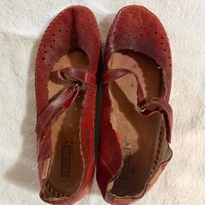 Pikolinos Shoes Womens EU 39US 8 Brown Leather Sandals Strappy Comfort. Pre-owne